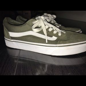 Olive green vans
